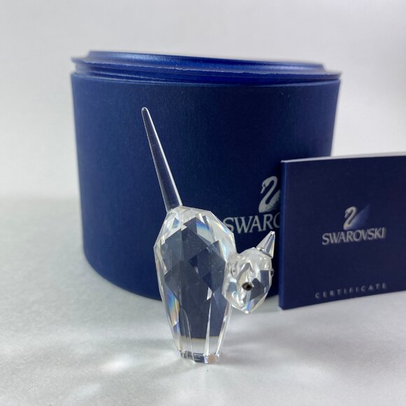 Vintage Retired Swarovski standing Tomcat WB #198241, Made in Austria # 198241 - Picture 2 of 9